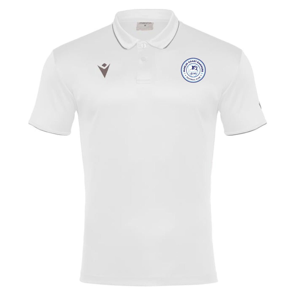 Draco Hero Polo - SUPPORTERS POLO - White & Navy