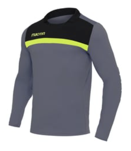 Feo Goal Keeper Shirt - L/S - Ant/Blk/Neon/Yel
