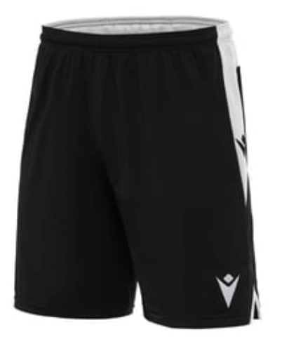Tempel Match Day Shorts - Black & White